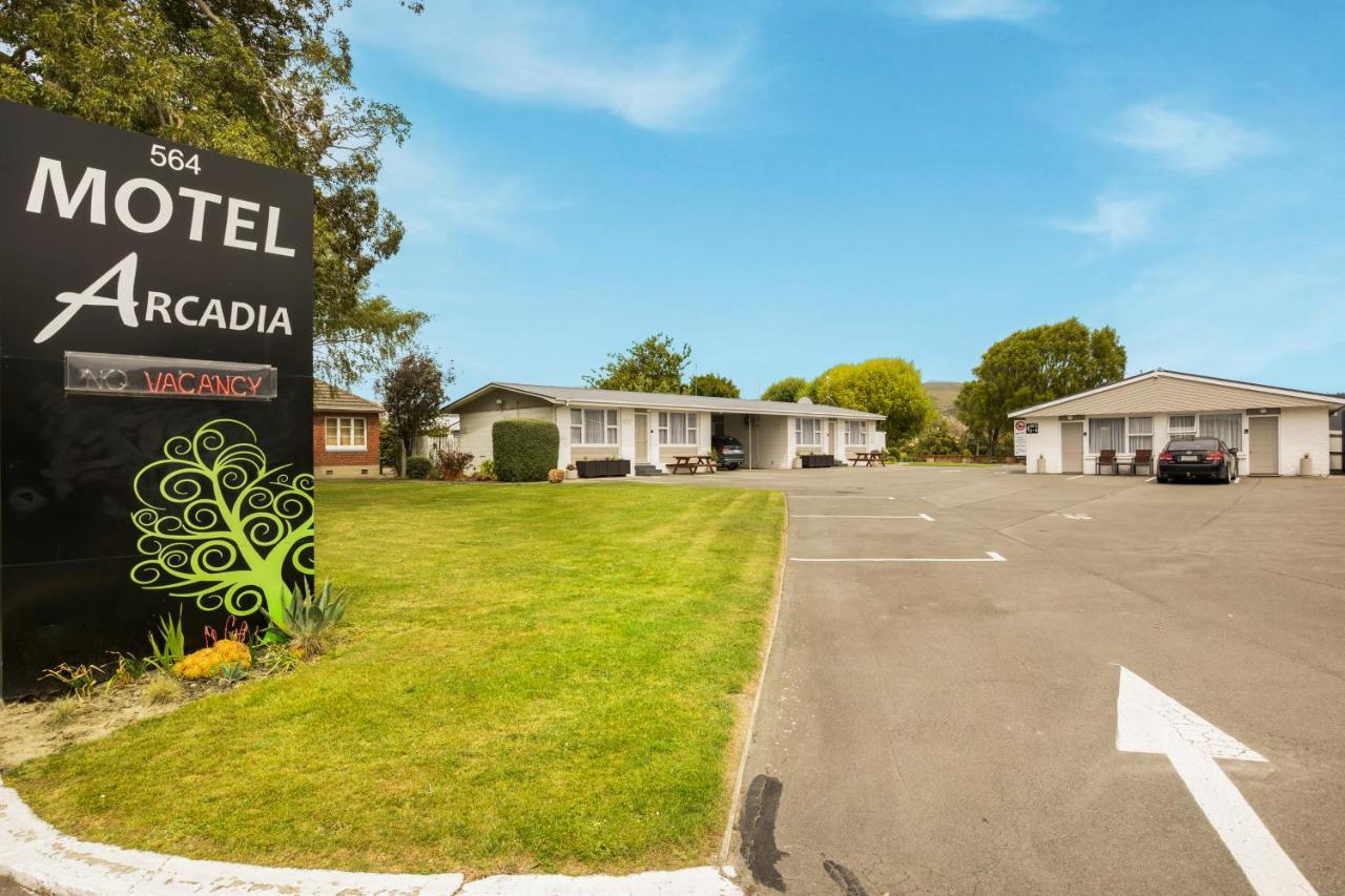 Arcadia Motel Christchurch Eksteriør bilde