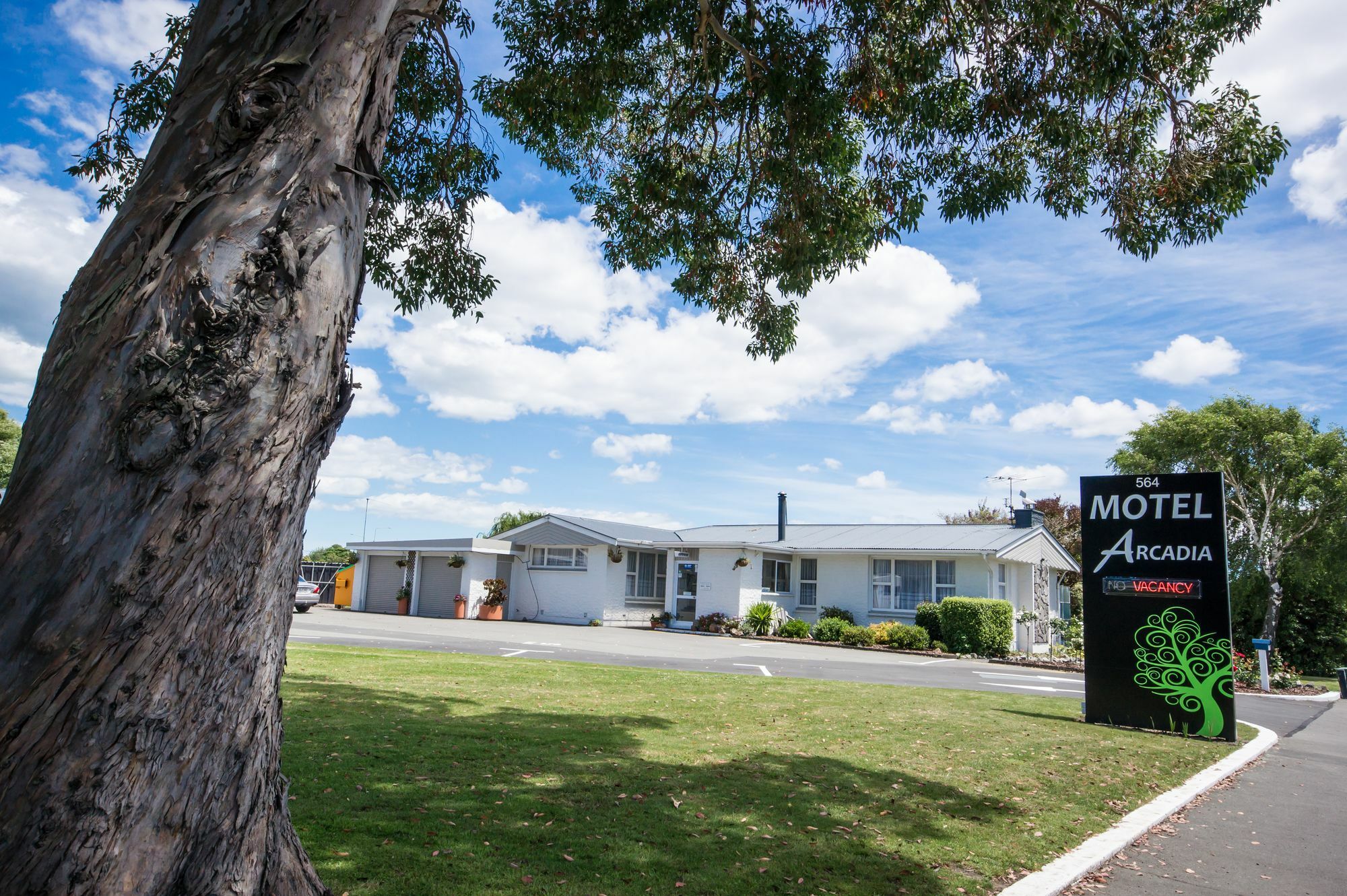 Arcadia Motel Christchurch Eksteriør bilde
